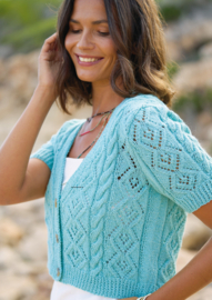 ROWAN Cotton Trio Vest Barley