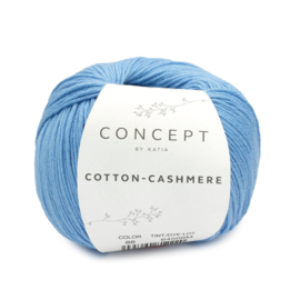 Katia Cotton Cashmere - 88 Licht Blauw