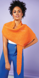 ROWAN Summerlite DK en Kidsilk Haze Sjaal Aperol