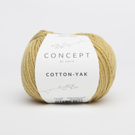 Katia Concept - Cotton-Yak - 118 Mosterdgeel