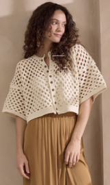 ROWAN Handknit Cotton gehaakt Vest Tress