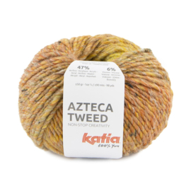 Katia Azteca Tweed 305 Camel - Groen - Oranje Geel