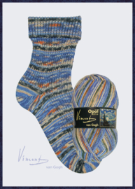 OPAL Vincent van Gogh 4-draads - 5435 Sterrennacht