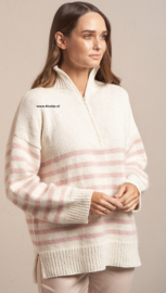 ROWAN Cotton Cashmere en Kidsilk Haze Trui Grandad