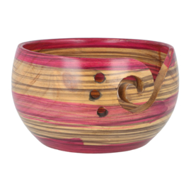 Scheepjes Yarn bowl dennenhout  lichtbruin-rood