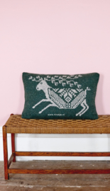 ROWAN Felted Tweed Aran Kussen Randolph Reindeer