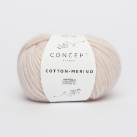 Katia Concept - Cotton-Merino 103 Zeer Licht Bleekrood