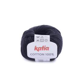 Katia Cotton 100% - 02 Zwart