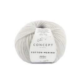 Katia Concept - Cotton-Merino 141 Blauwachtig Grijs