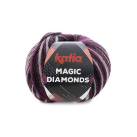 Katia - Magic Diamonds 61 Paars - Grijs - Zwart