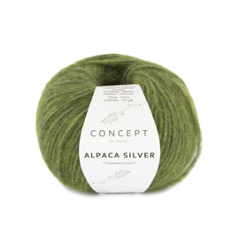 Katia Concept - Alpaca Silver - 278 Varengroen - Zilver