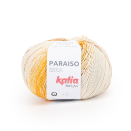 Katia Paraiso - 55 Ecru - Kauwgom Roze - Lila - Geel - Licht Bruin
