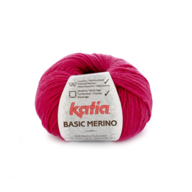 Katia Basic Merino - 40 Licht Fuchsia