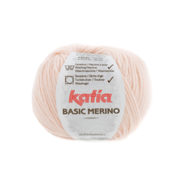 Katia Basic Merino - 87 Zeer Licht Bleekrood