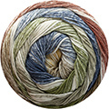 Katia Fair Cotton Infinity - 107 Bleek Bruin - Bordeauxrood - Bruinachtig Grijs - Oker