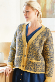 ROWAN Cotton Glace Vest Cantaloupe