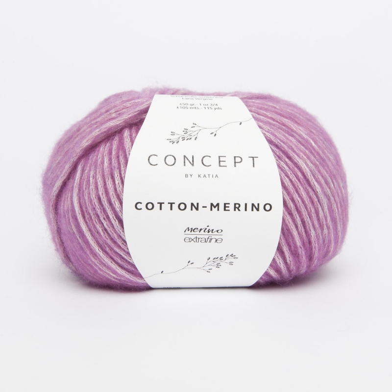 Katia Concept - Cotton-Merino 117 Medium Paars