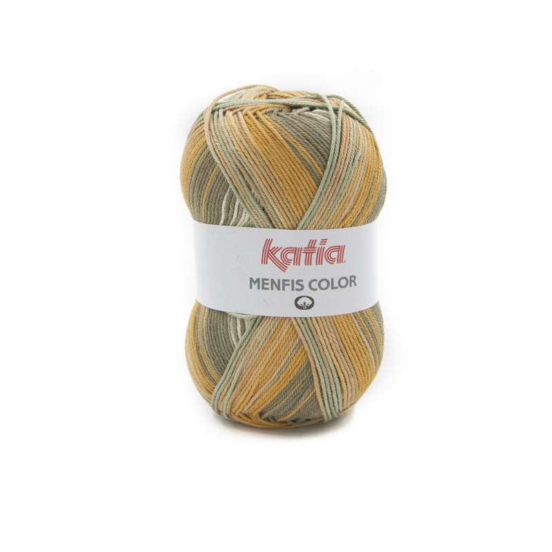 Katia Menfis Color - 113 Oranje - Kaki