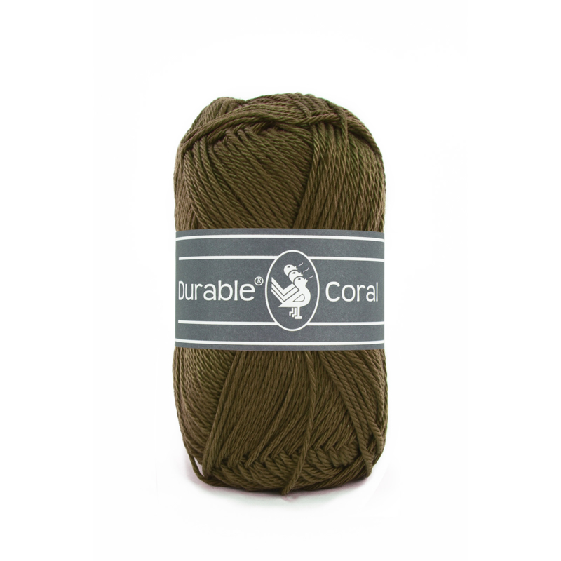 Durable Coral Katoen - 2149 Dark Olive