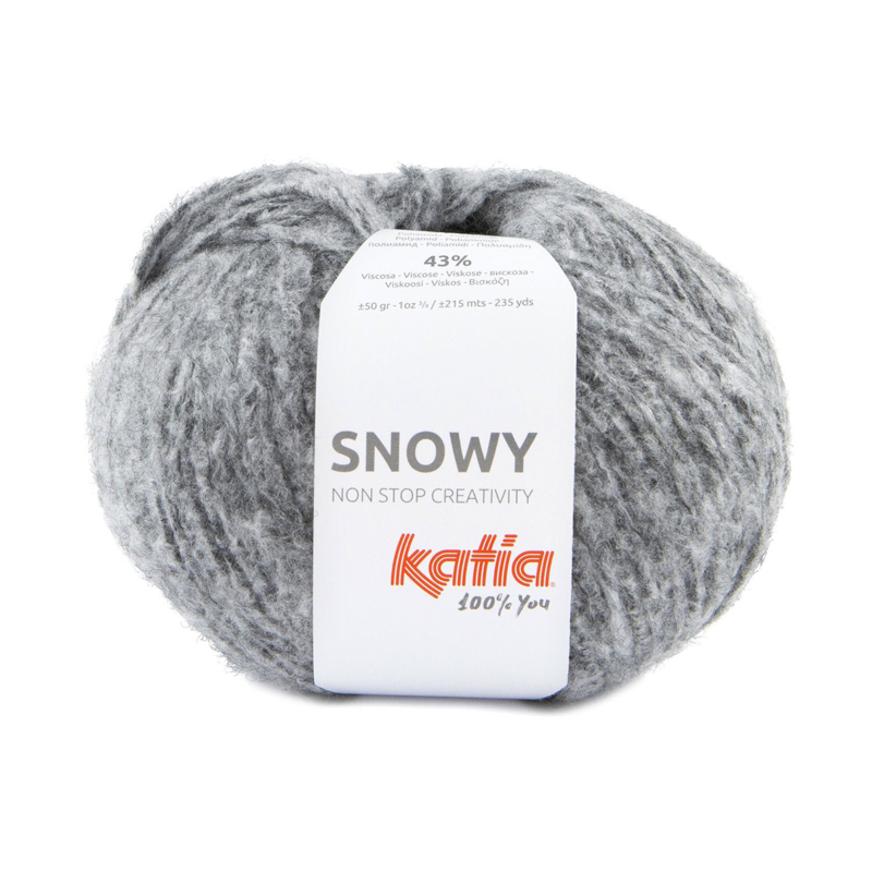 Katia Snowy 102 Medium Grijs