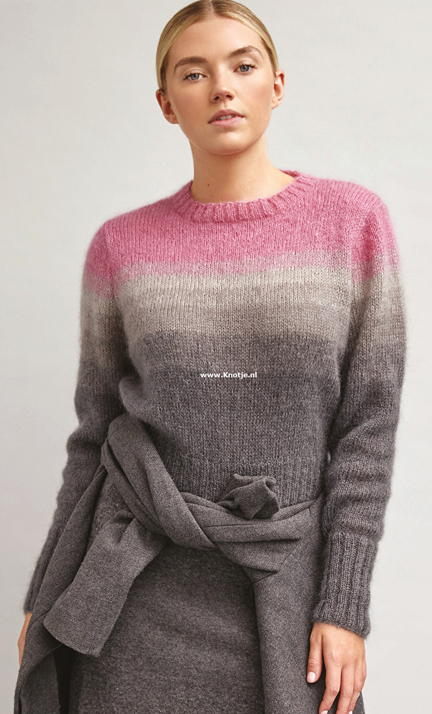 Kit crochet châle Emma version Mille Colori Baby Luxe