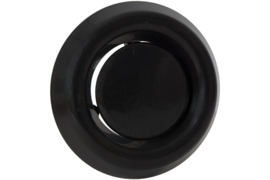 Nedco Afzuigventiel ZWART Ø125 mm. 64500701