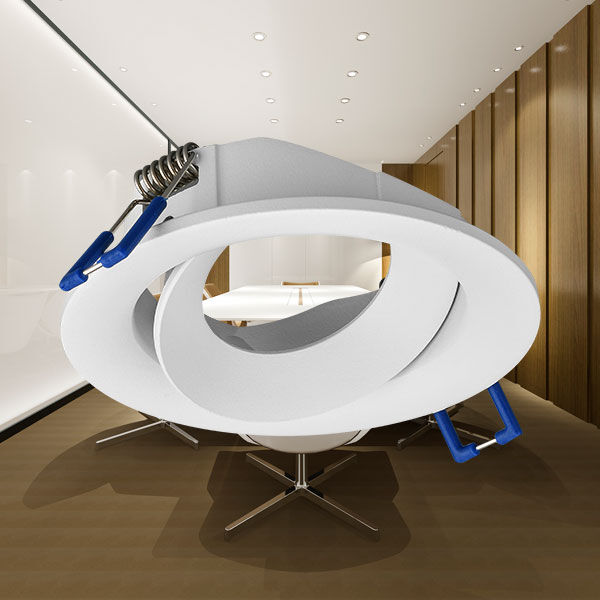 Braytron TETRA E RND White IP20 Spotlight Fixture