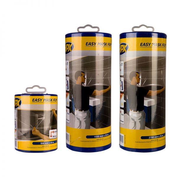 HPX Masker + Masking Tape 1100mm x 33m + Dispenser DE11033