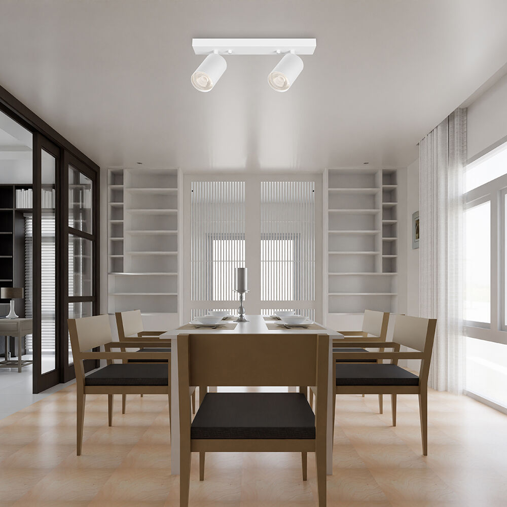 Braytron BETA SRQ-2 White GU10 IP20 Spotlight Fixture