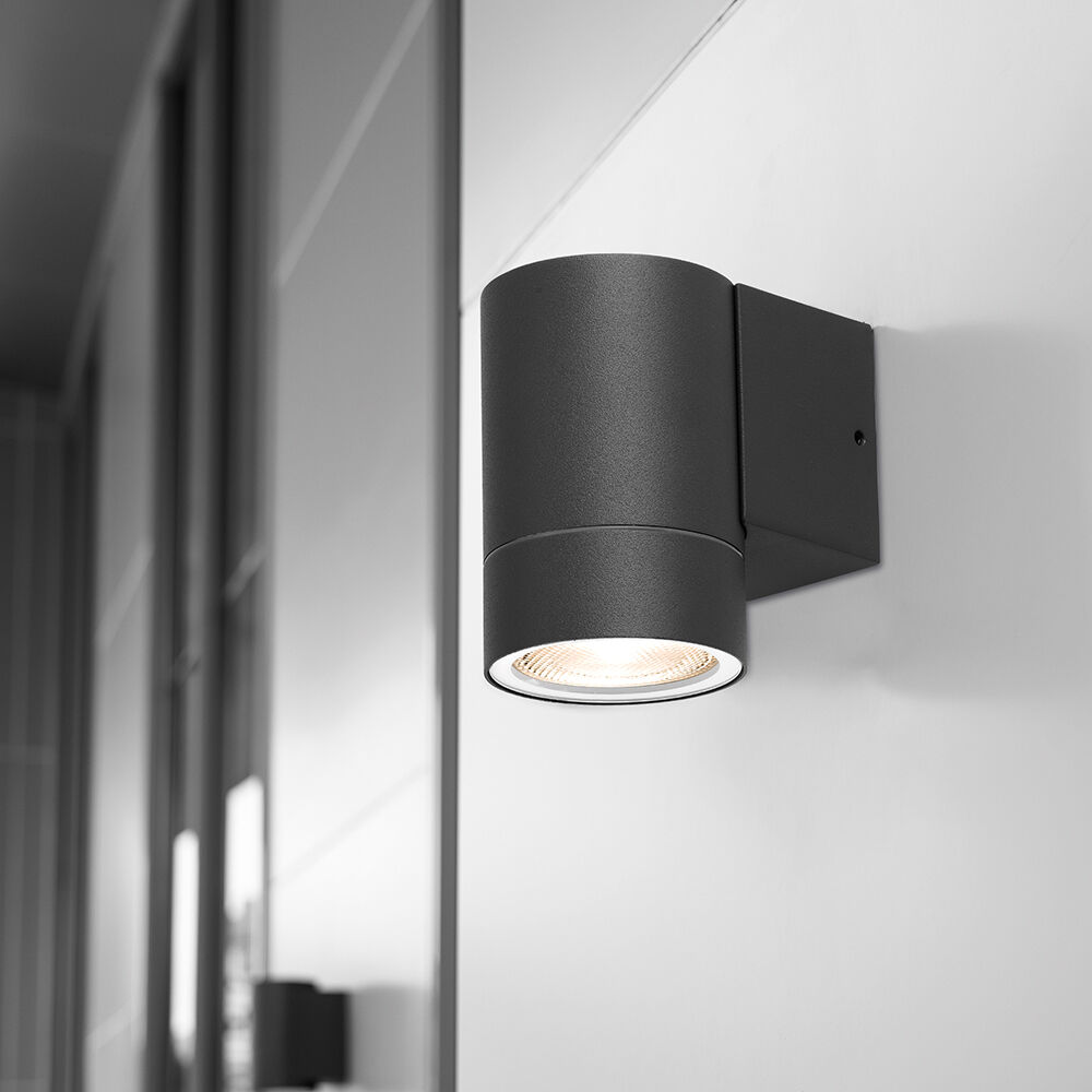 Braytron RITA S WL.1 GRY 1XGU10 IP44 Wall Light