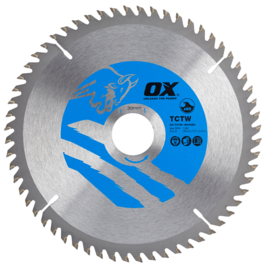 OX Wood Cutting Circular Saw Blade 184/30mm, 60 Teeth ATB OX-TCTW-18430