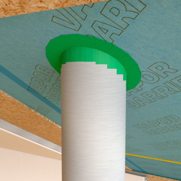 HPX Flexibele PE Tape Groen 60mm x 25m IS6025