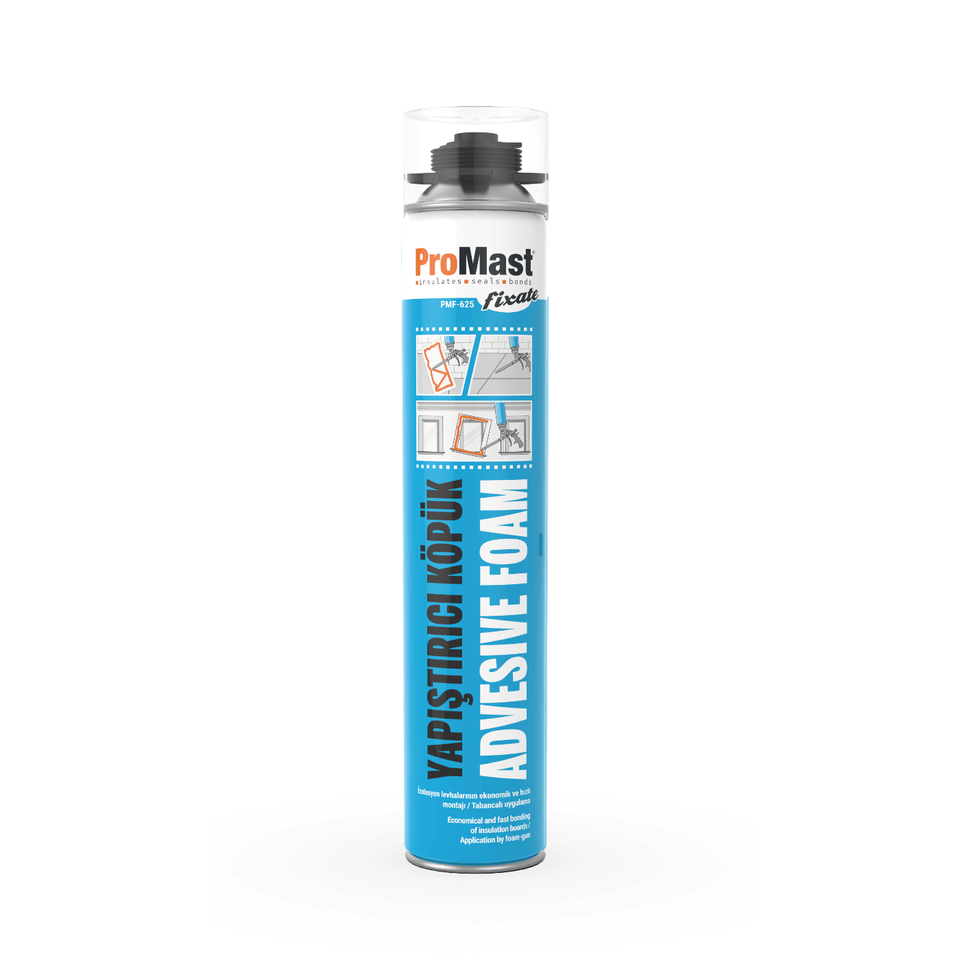 Promast Fixatie lijm Gun Foam PMF 625
