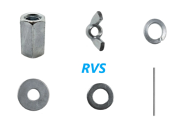 Bevestigingsmateriaal RVS