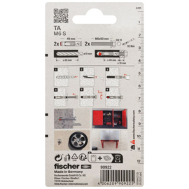 Fischer Hulsanker + Bout TA M6 S/10 90922