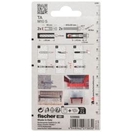 Fischer Hulsanker + Bout TA M10 S/20 539966