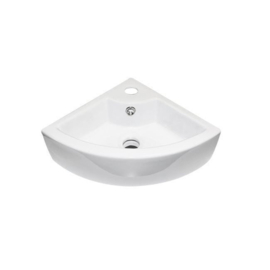 Best Design "Floor" Hoek Fontein 32,5x32,5cm Wit