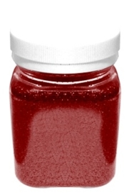 Glitterpoeder Grof Strooibus Rood 115 g