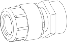 Wisa Simplast Schroefbus 20 x 1/2" 8030631321