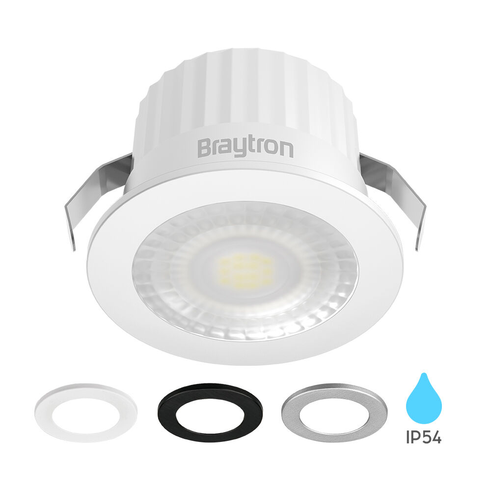 Braytron MINISPOT A 3W 38D 3C 4000K IP54 LED Spotlight
