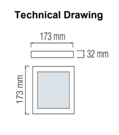 Horoz SELENA-18 3CCT 18W Wit