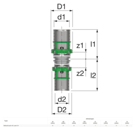 Comap Verloop Recht 16x14 Pers 7240W1614