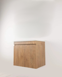 BainArt Badmeubel Dark Wood 65 cm Deur