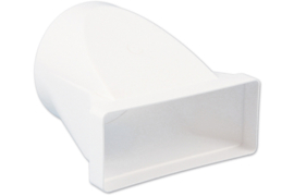 Nedco Overgangsstuk Recht Ø150 - 220x90 mm. 65807800