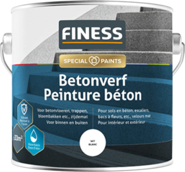 FINESS Betonverf Acryl 2,5L Basis P Bi/Bu