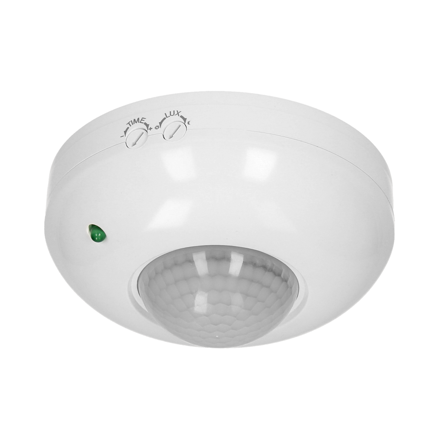 ORNO PIR motion sensor 360° 1200W; IP20 White