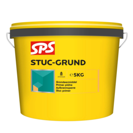 SPS Grondeermiddel 5 KG GEEL STUC-GRUND