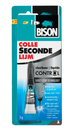 Bison Secondelijm Liquid Control Tube 3 g. 6311542