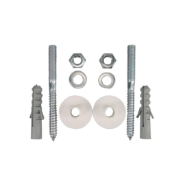 WB 32.3537 Plugboutenset M6 x 80 mm. Bevestigingsset Fontein