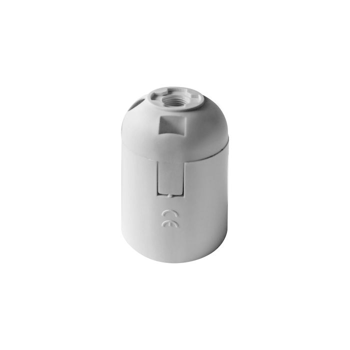 Leddle E27 Rapid Socket White Plastic